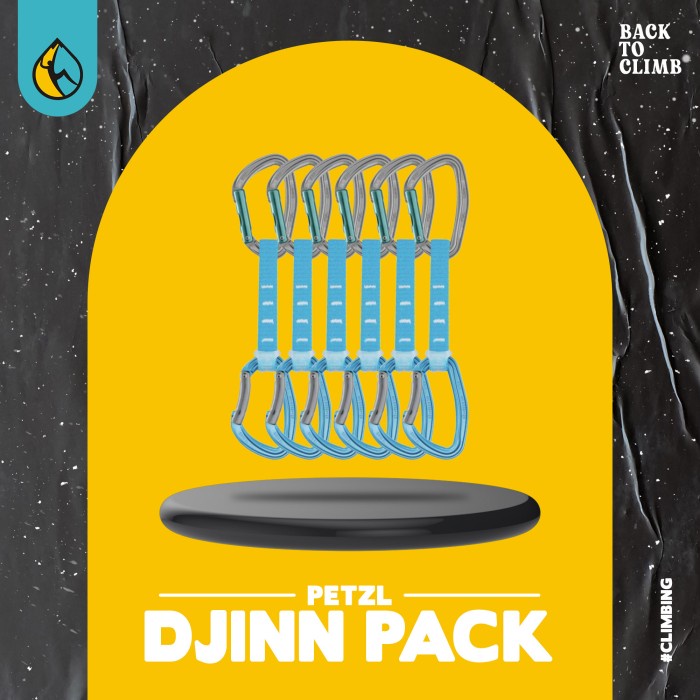 Terlaris Petzl Djinn Axess Quickdraw Set