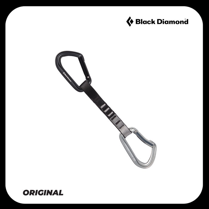 Terlaris Black Diamond Hotforge Quickdraw 12Cm Light Gray - Carabiner