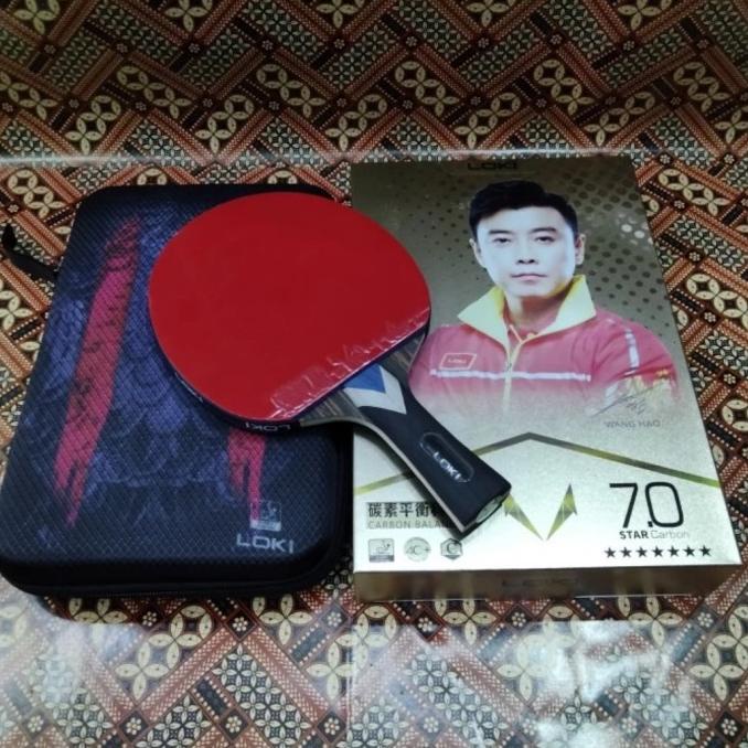 BET PINGPONG LOKI 7 STAR CARBON - TENIS MEJA RAKET FILACOUNTER:SIMATUPANG