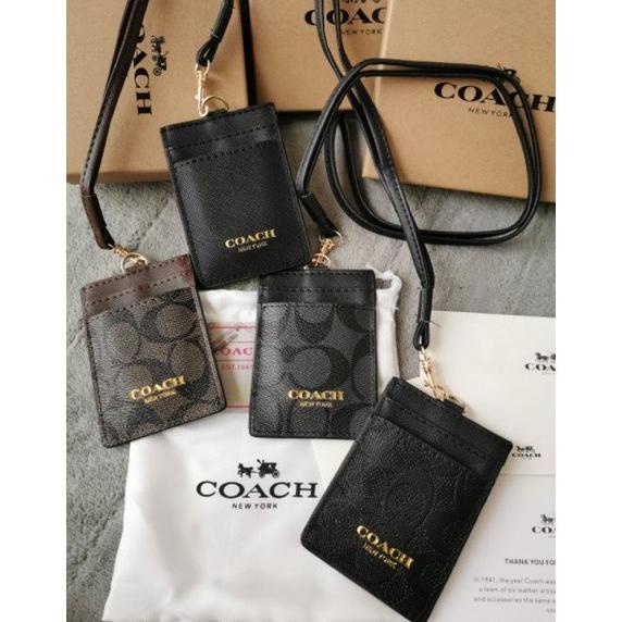

Garansi Gantungan Id Card/ Lanyard Coach Mirror Full Set/ Name Tag