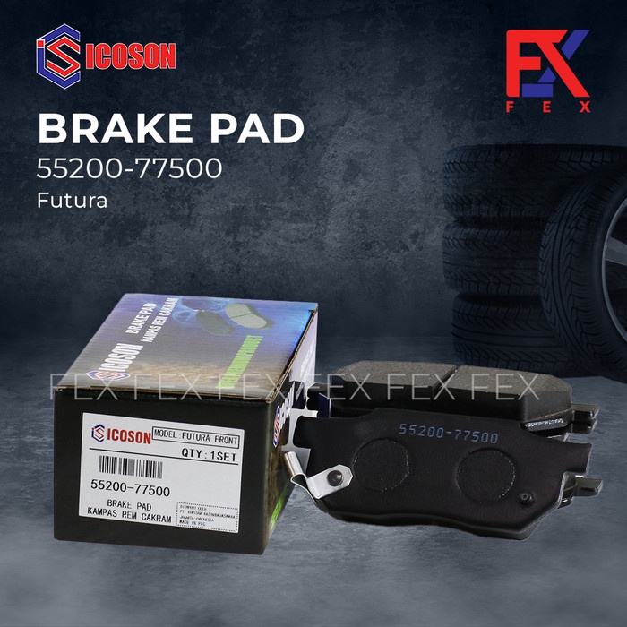 Icoson Brake Pad (Kampas Rem) Depan Suzuki Futura Kode Br06