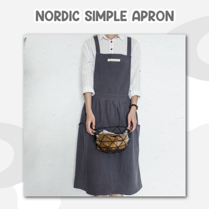 Bestseller Nordic Simple Apron / Apron / Celemek