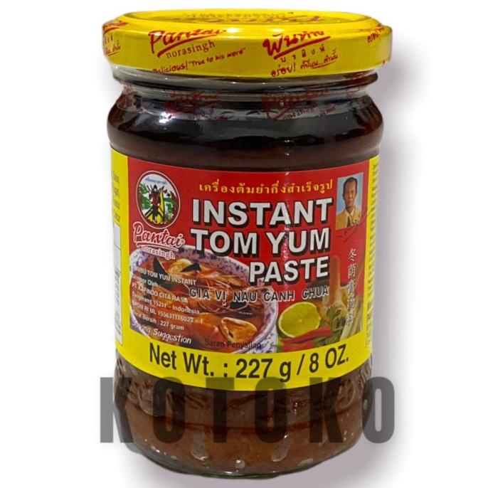 

Pantai Instant Tom Yam Paste / Bumbu Masak Instant Pantai Tomyam 227gr