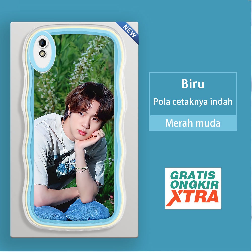 Redmi 9A 9C 10 10A 10C 12C 9T K40S Xiaomi INS BT21 Kim Seok Jin BTS Bangtan Boys Cool Kor Kesing cas