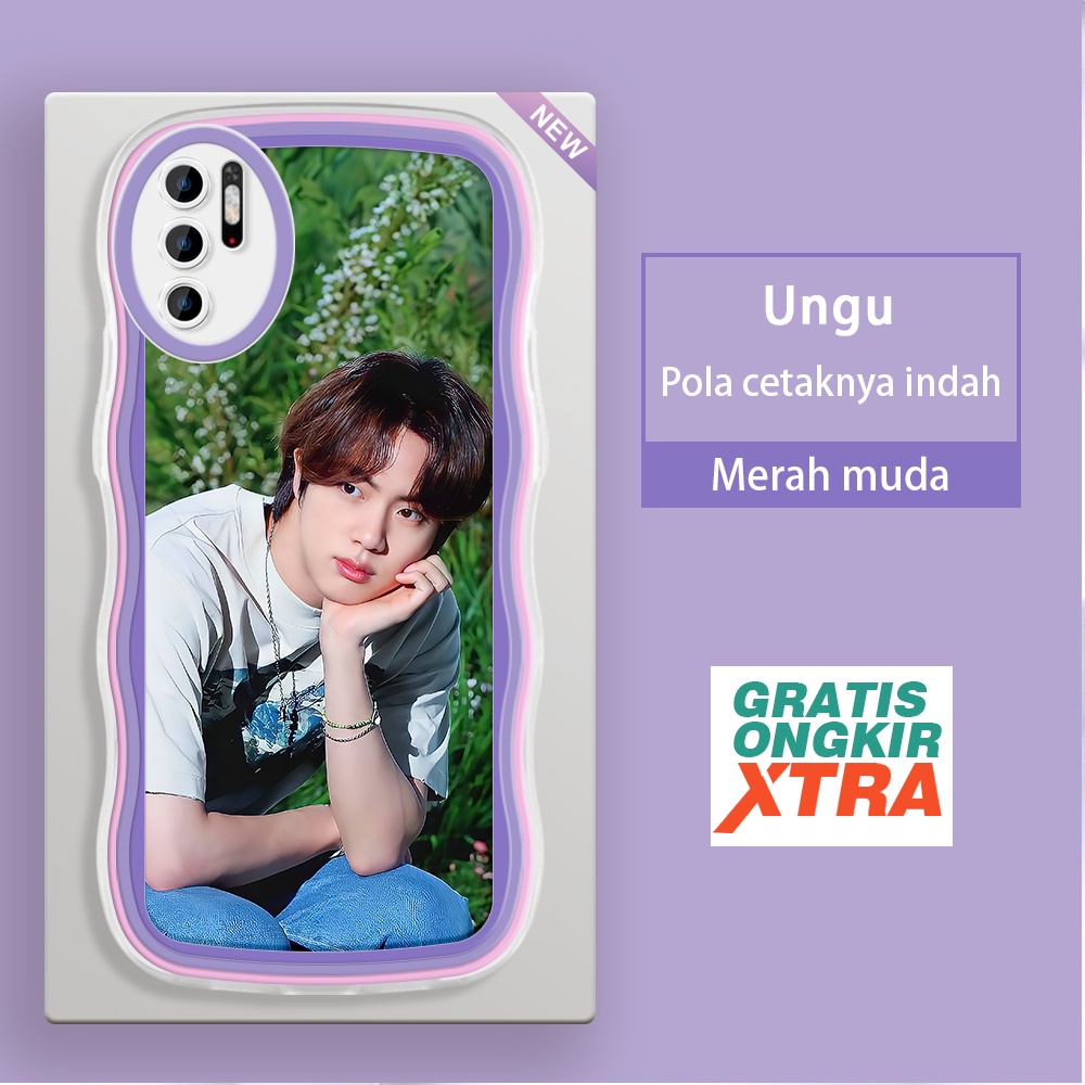 Redmi Note 10 12 11 11Pro 11S 10S 10Pro Pro 5G 4G Xiaomi INS BT21 Kim Seok Jin BTS Bangtan Boys Cool