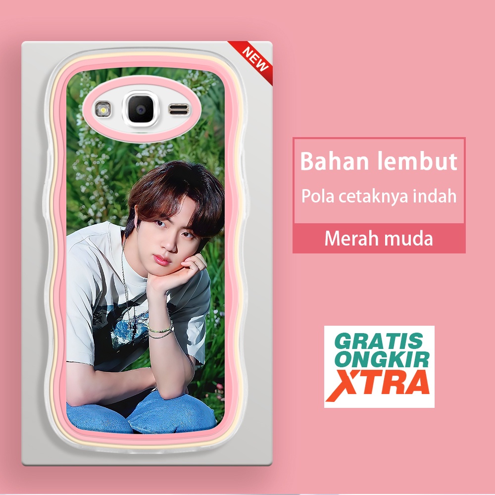 Samsung J7 J2 J7Pro J7Prime Pro Prime 2017 INS BT21 Kim Seok Jin BTS Bangtan Boys Cool Kor Kesing ca