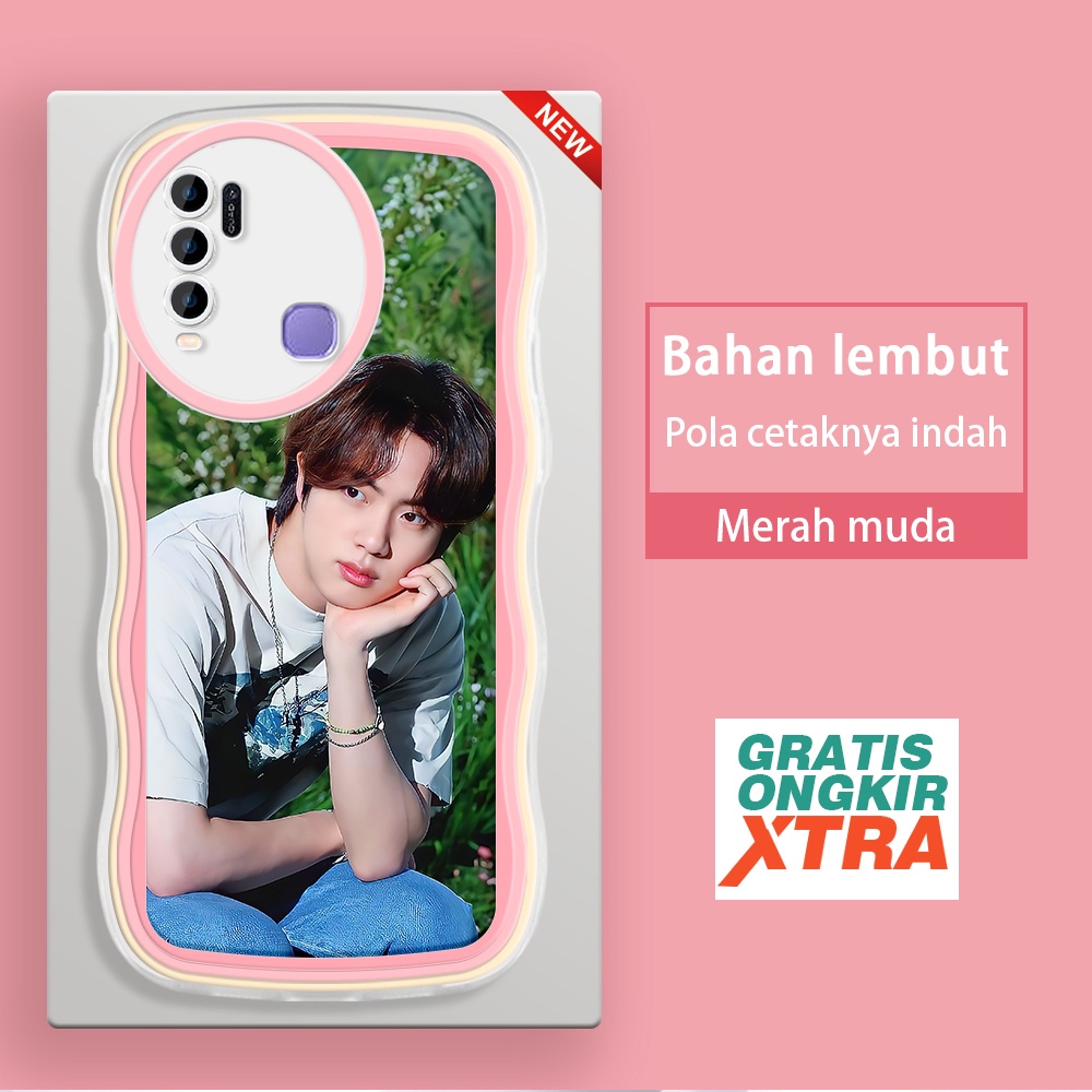 VIVO Y50 Y55 Y55S Y31 Y35 Y31 Y36 Y51 Y51A Y53 Y53S 5G 2021 2020 INS BT21 Kim Seok Jin BTS Bangtan B