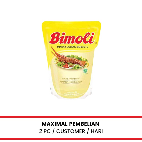 BIMOLI COOKING OIL KLASIK REFILL 2 LITER