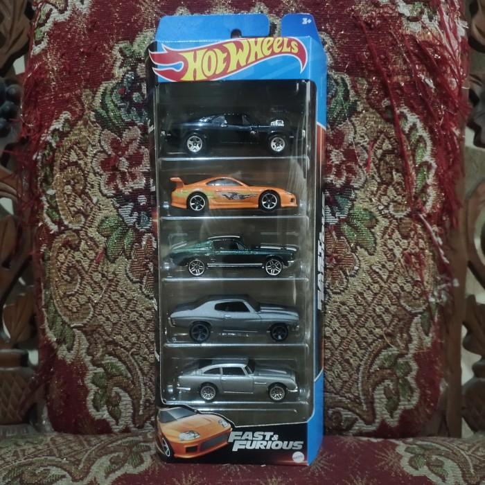 Hot Wheels Supra Fast And Furious 2023 Gift Pack Isi 5 Pcs