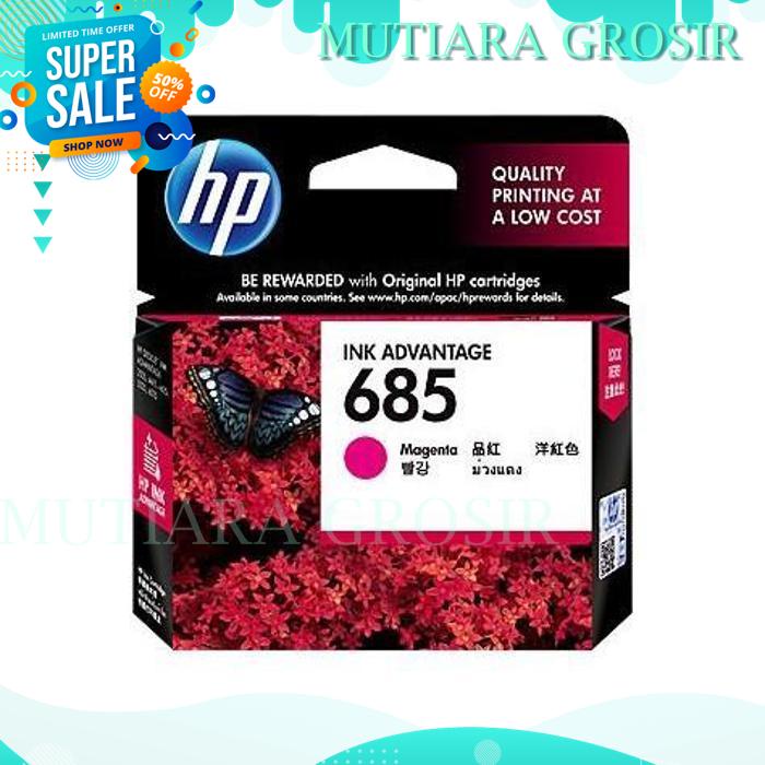 

TINTA HP 685 MAGENTA INK CATRIDGE ORIGINAL !