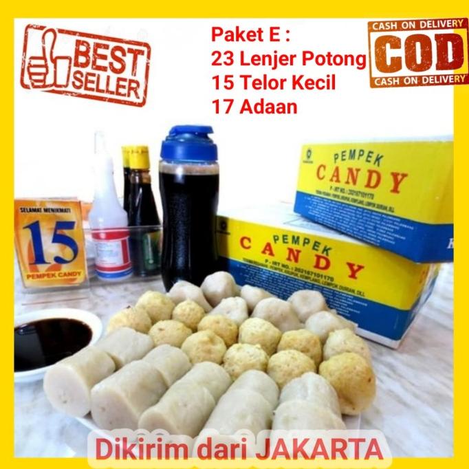 

PEMPEK CANDY PALEMBANG ASLI ORIGINAL PAKET E