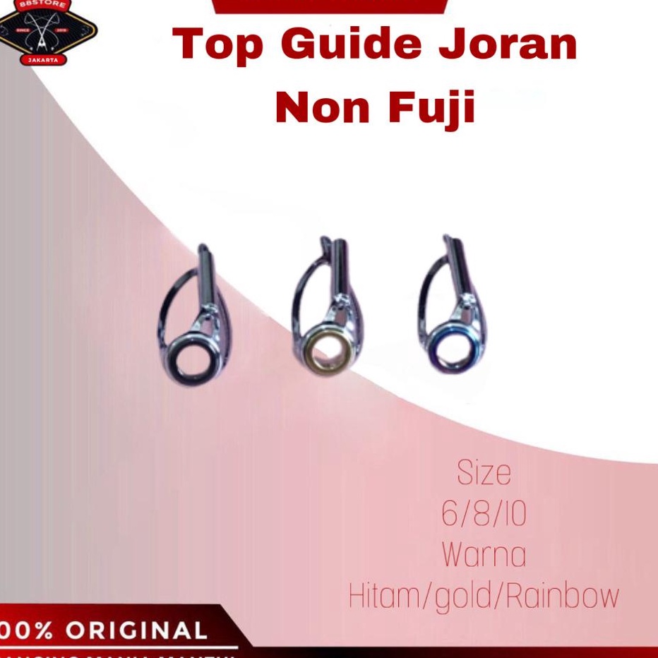 Promo 88storejakarta ring top non fuji gold-rainbow top joran ✧