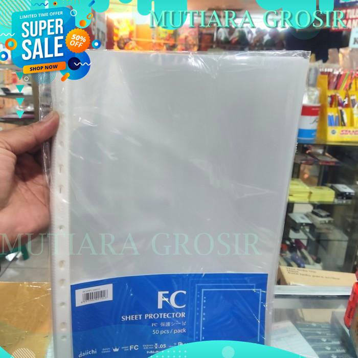 

PP POCKET DAICHI UKURAN F4 ISI 50 SHEET !!