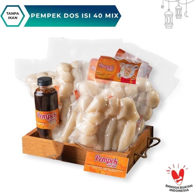 

Pempek Seribu - Pempek Dos isi 40 mix