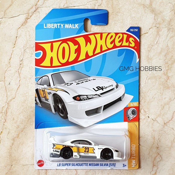 DISKON SPESIAL E22 LB SUPER SILHOUETTE NISSAN SILVIA S15 HW TURBO LBWK HOTWHEELS TERMURAH