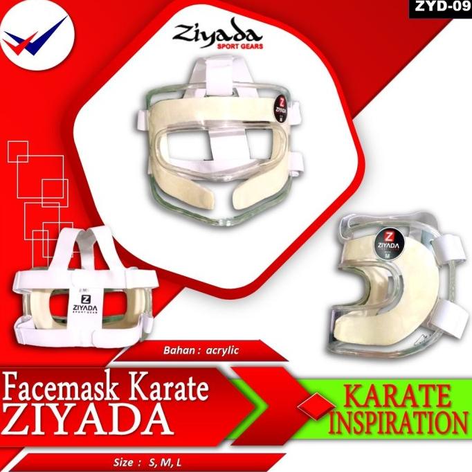 Face mask Karate Ziyada Pelindung Muka Wajah Kepala Head Guard Masker