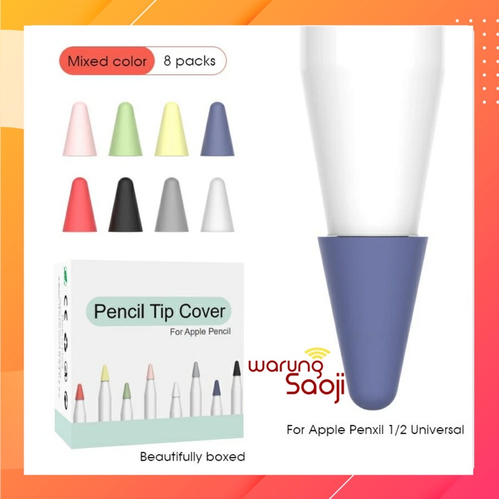 

Terlaris Apple Pencil Tip Nib Tips Silicone Cover Case 1 2 1St 2Nd Ipad Pro