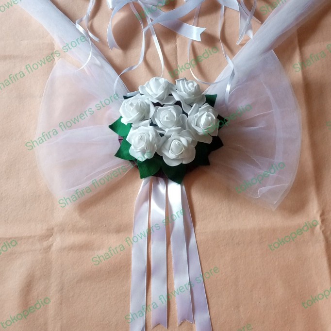 Terlaris Bunga Hiasan Mobil Pengantin