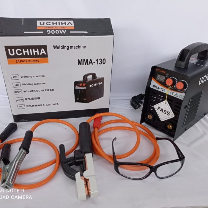 Terlaris Mesin Las Uchiha Japan 900Watt 160Ampere Asli Inverter Mma Travo Promo