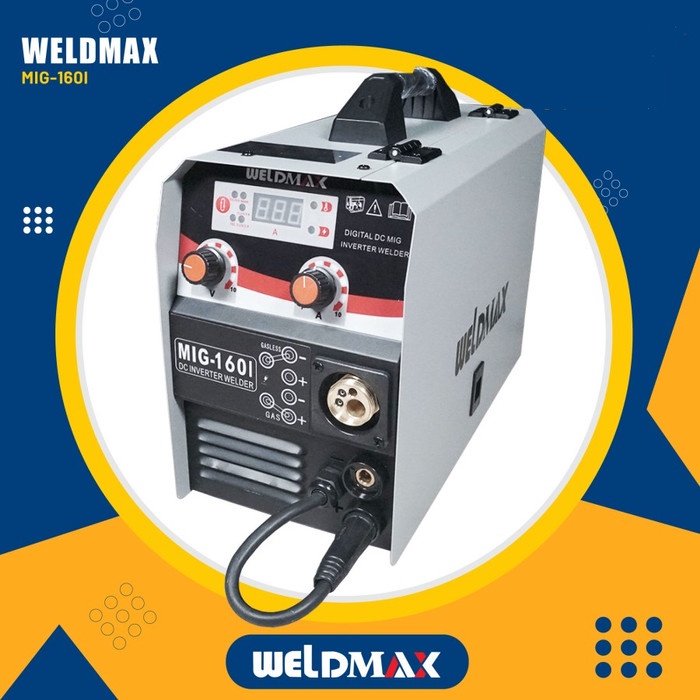 Terlaris Mesin Las Mig160 Weldmax / Trafo Las Weldmax Mig Mma (Mig-160I)