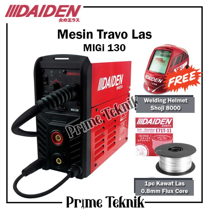 Terlaris Mesin Las Daiden Mig130 Daiden Migi 130A Travo Las Mig 130 Kanno