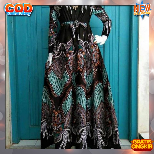 Gsmis Buju Elegant 2023 Pakaian Gamis Ghamis Wanita Pesta Kondangan Gmis Batik Baju Bati Kombinasi P