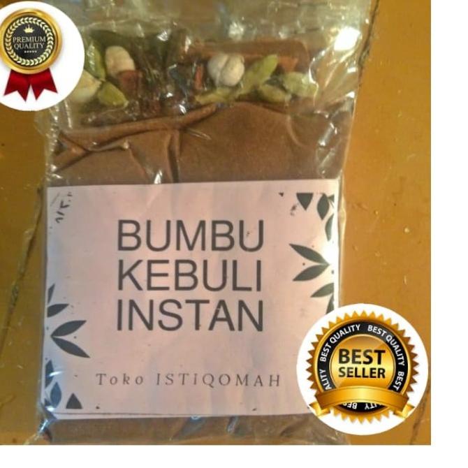 

Bumbu Kebuli Instan 250 gr plus Rempah Real Pict Aroma enak