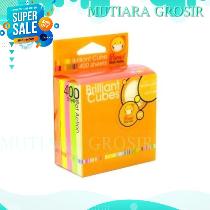 

STICKY NOTES PRONTO BRILLIANT CUBES ISI 400 !