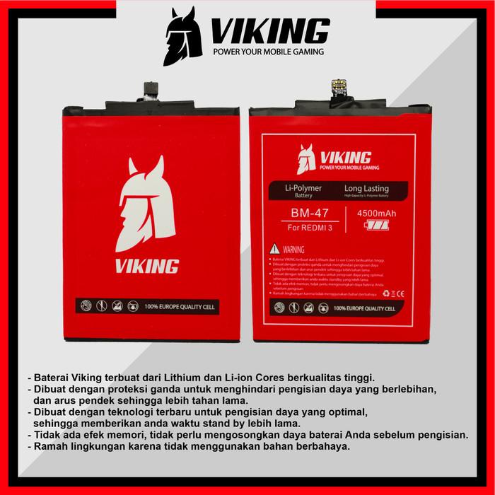 Baterai Viking Iphone 7 / 7G Double Power