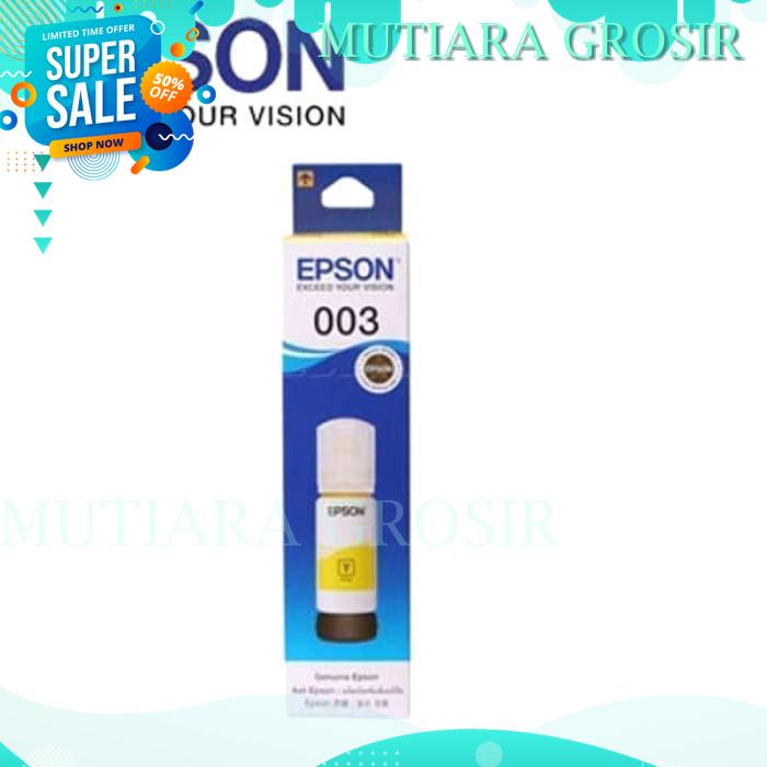 

TINTA EPSON 003 YELLOW ORIGINAL !!
