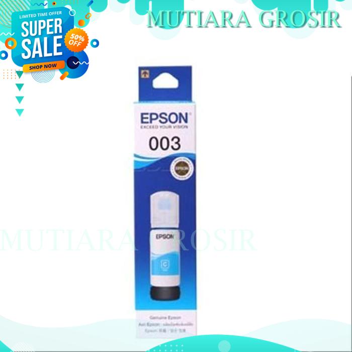 

TINTA EPSON 003 CYAN ORIGINAL !!!