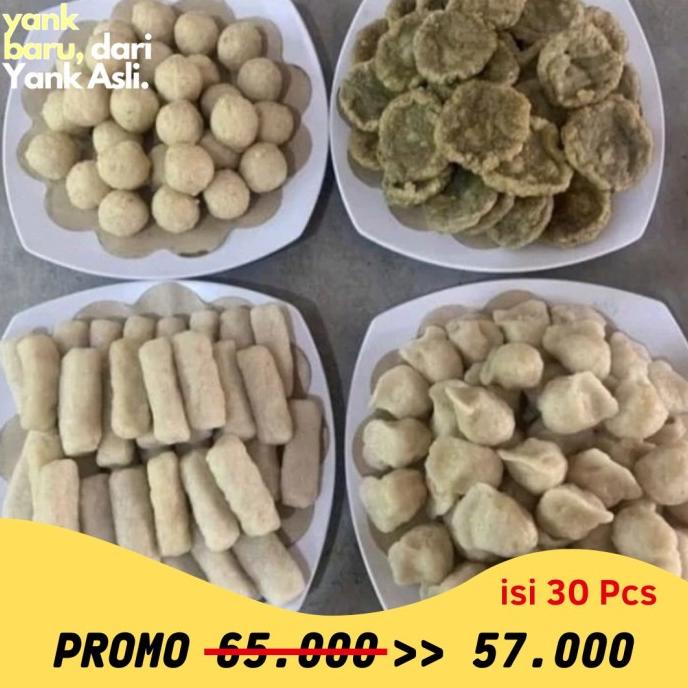 

PEMPEK ASLI PALEMBANG-PEMPEK MINI-PEMPEK CAMPUR MINI ISI 30