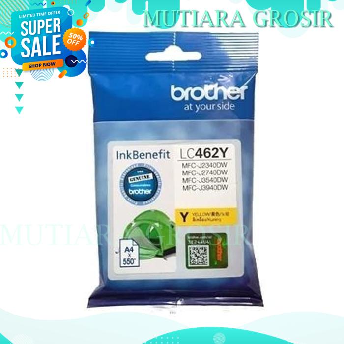 

TINTA BROTHER LC 462 YELLOW ORIGINAL !!
