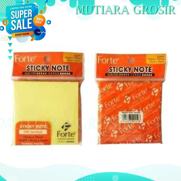 

STICKY NOTE 654 FORTE ISI 100 !!