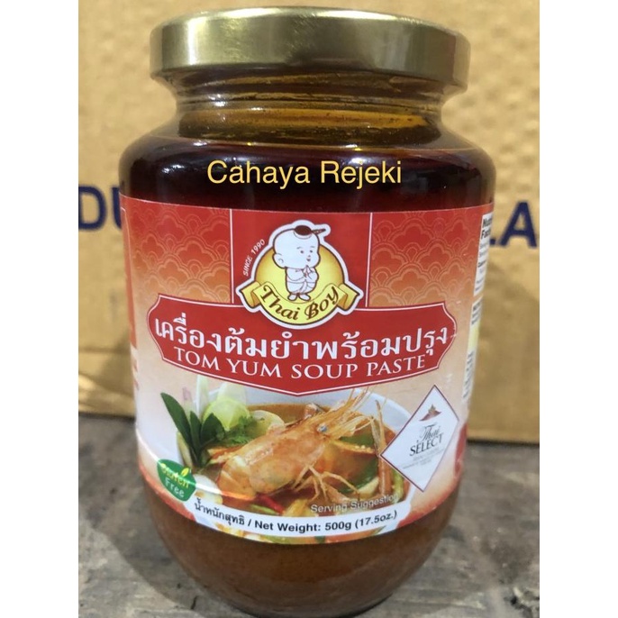 

Thai Boy Instant Tom Yum Soup Paste/Bumbu Tom Yum Thai 500g terlengkap