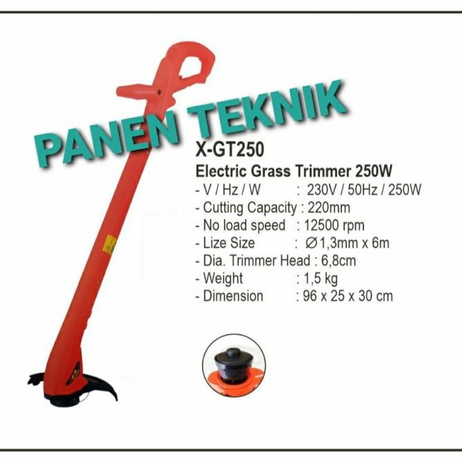 ALAT POTONG RUMPUT LISTRIK XENON MESIN POTONG RUMPUT SENAR SENUR