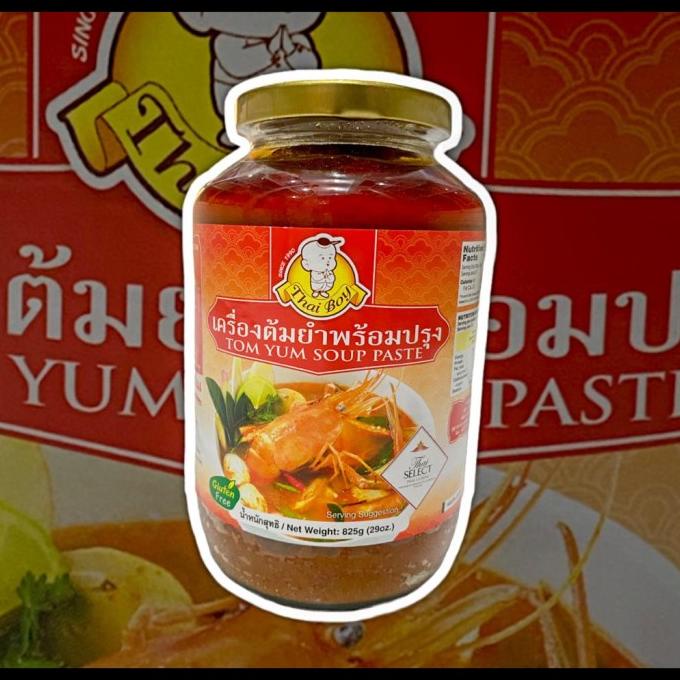 

Thai Boy Instant Tom Yum Soup Paste / Bumbu Instant Tom Yum 825gr