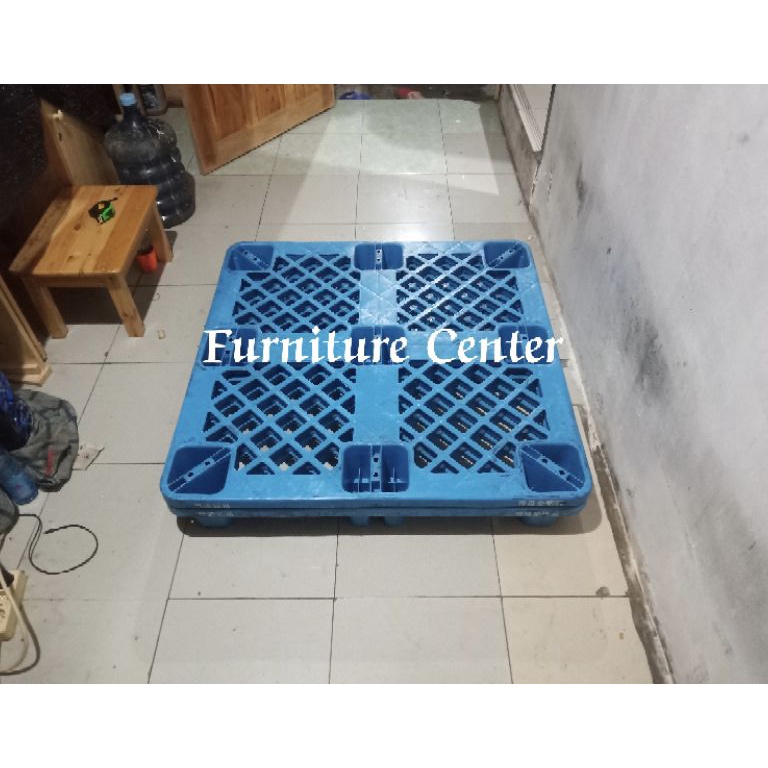 

LWER-80 Palet plastik bekas 105x105x12 cm khusus jne,sicepat,j&t cargo 9LT