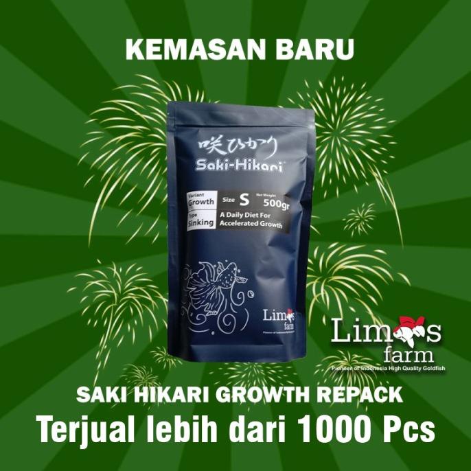 BANTING HARGA Saki Hikari Growth Sinking (S) 500 gram Repack