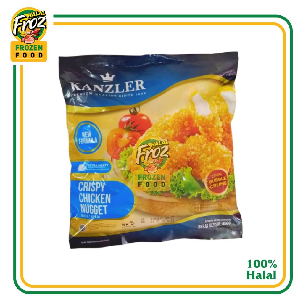 

Crispy Nugget Kanzler 450 gram