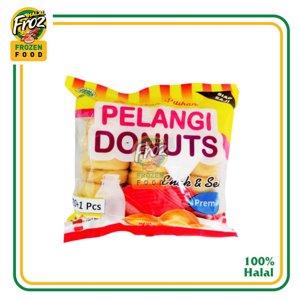 

Donat Kentang Mini Pelangi isi 21 pcs HFPRS