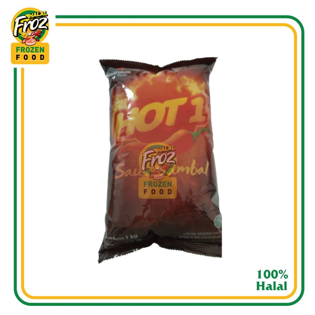 

Saos Sambal Hot 1 1Kg HFPRS