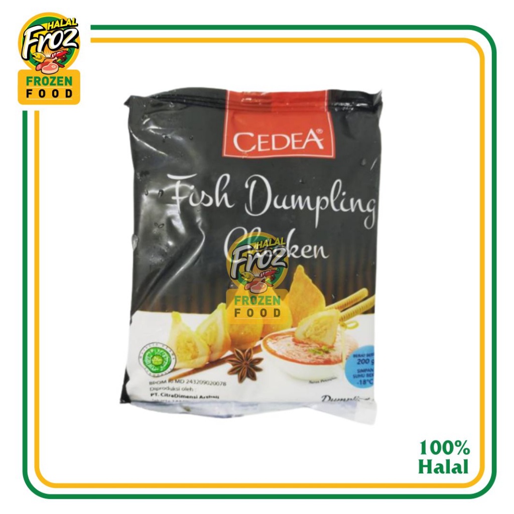 

Fish Dumpling Chicken Cedea 200gram HFPRS