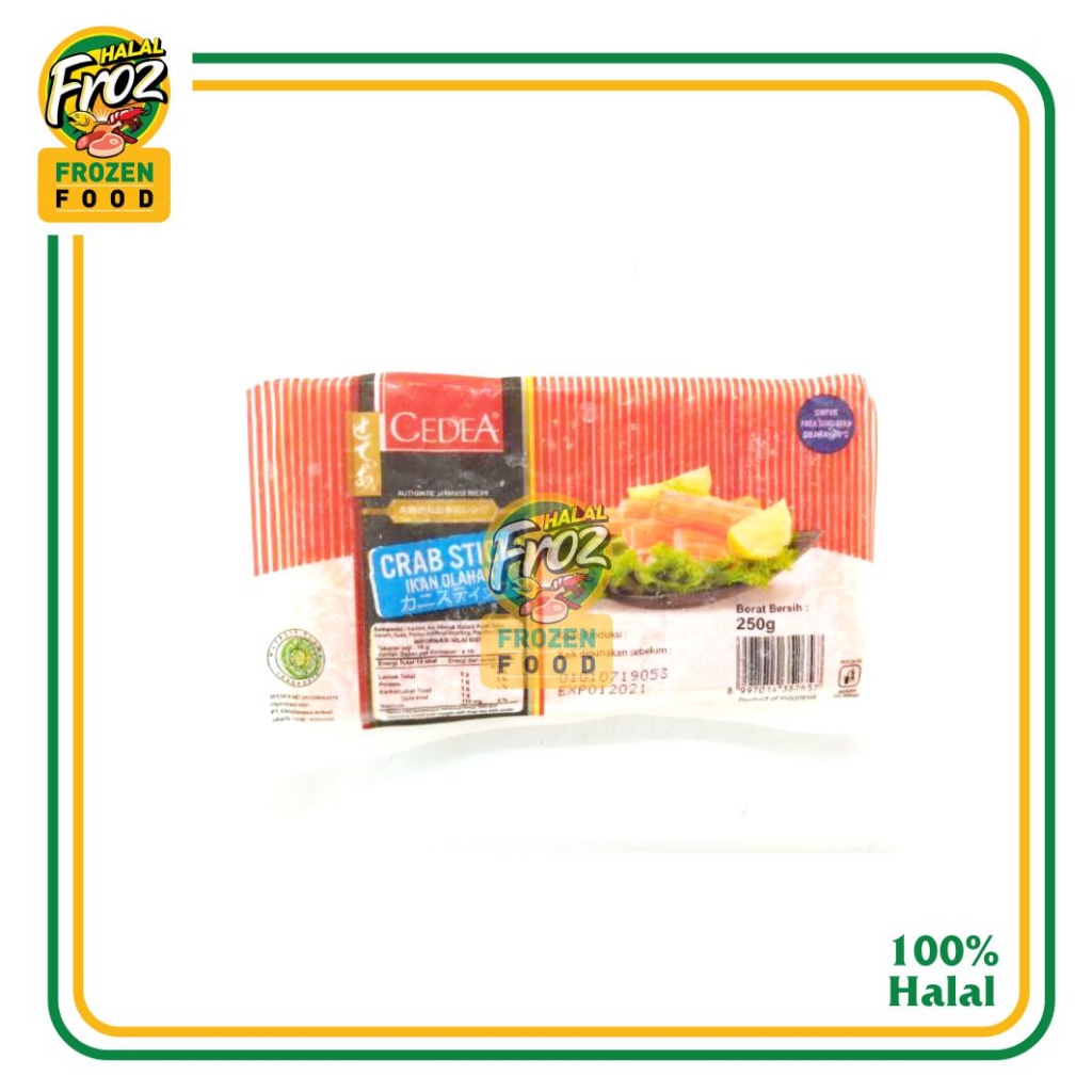 

Crab Stick Cedea 250gram HFPRS