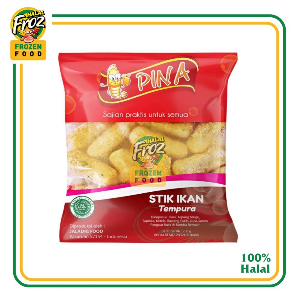 

STIK IKAN PINA 250 gram HFPRS