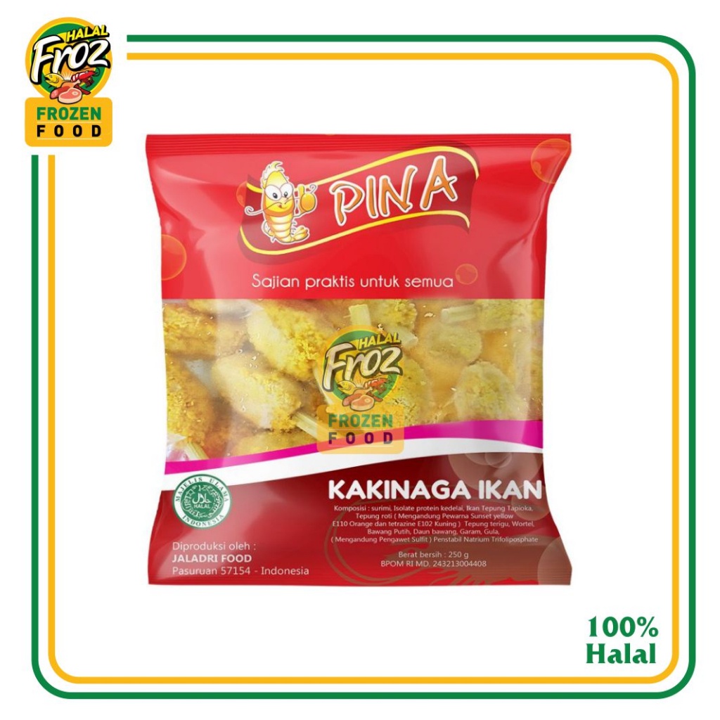 

KAKI NAGA IKAN PINA 250 gram HFPRS