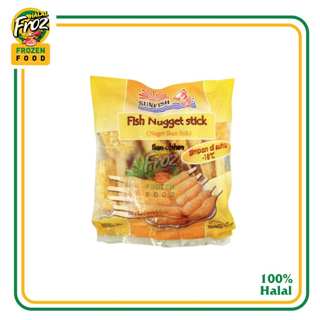 

Fish Nugget Stick Kaki Naga Ikan Sunfish 250 gram