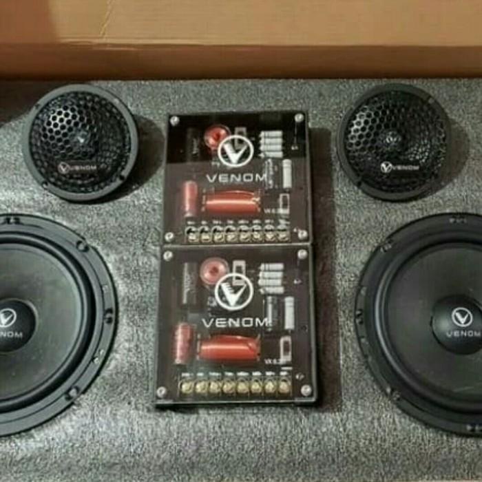 Speaker 3 Way Venom Component Split Venom Black Vx 6.3B Venom Vx 6.3B