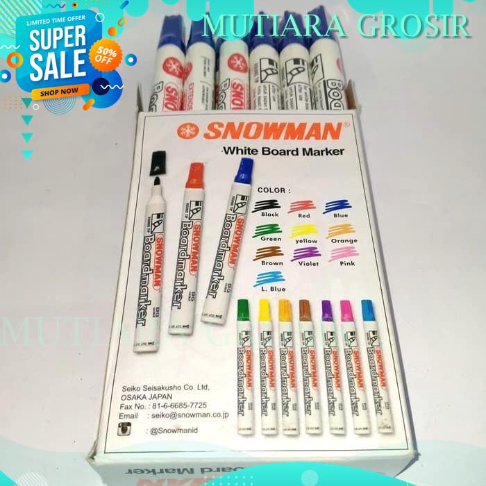 

SPIDOL WHITEBOARD BIRU ISI 12 PCS !!!