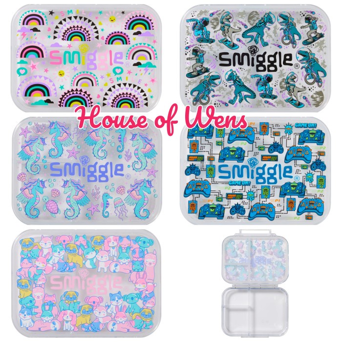 SMIGGLE BETTER TOGETHER SMALL SEE ME BENTO LUNCHBOX ORIGINAL